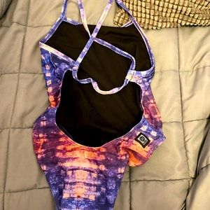 Jolyn size 26 tie dye swimsuit
